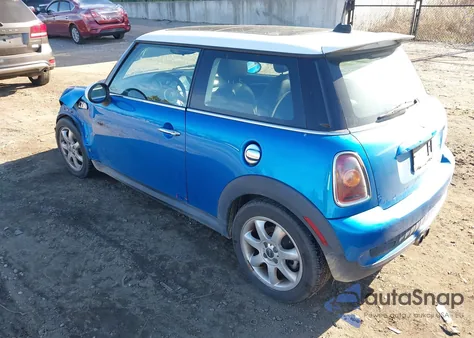 2008 Mini Cooper S z USA, uszkodzony, nr VIN WMWMF73588TV34595